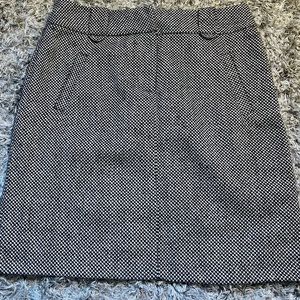 Houndstooth Wool/Polyester Skirt Size 10